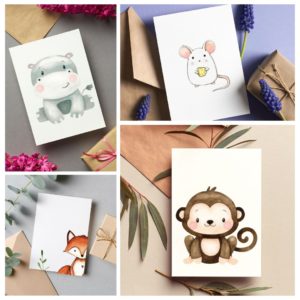 Handmade greeting cards